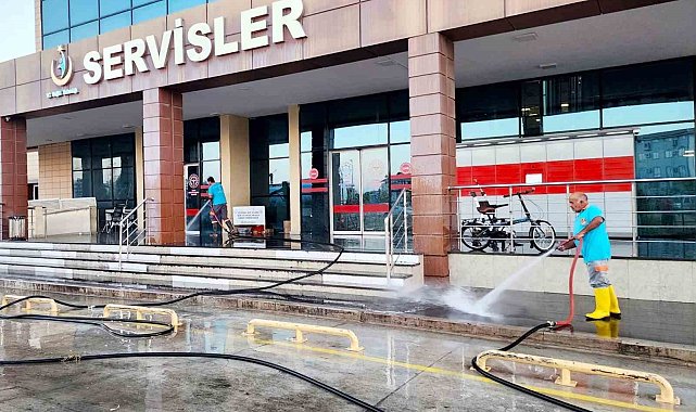 Alanya Belediyesi'nden adım adım temizlik