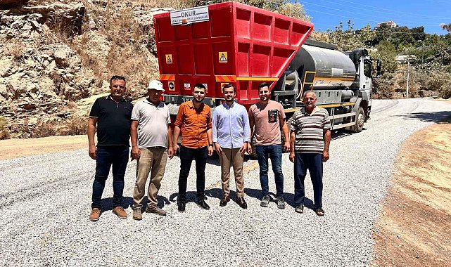 Alanya Belediyesi'nden asfalt çalışması