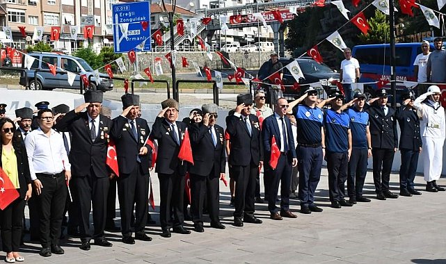 Alaplı'da 30 Ağustos Zafer Bayramı törenle kutlandı