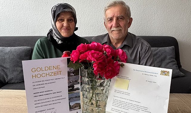 Alman yetkililerden gurbetçi aileyi duygulandıran kutlama