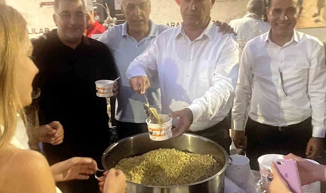 Altun'dan 8. Hemşehri Dernekleri Festivalinde firik pilavı ikramı