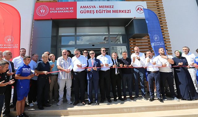 Amasya Sporcu Eğitim Merkezi'nin açılışı yapıldı