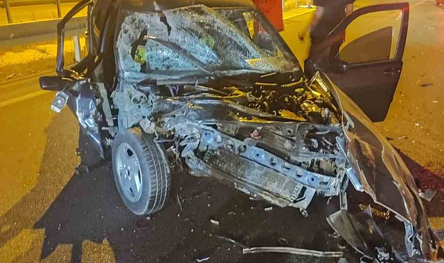 Amasya'da zincirleme kaza: 1 yaralı