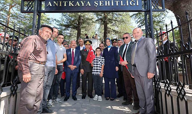 Anıtkaya şehitleri törenle anıldı
