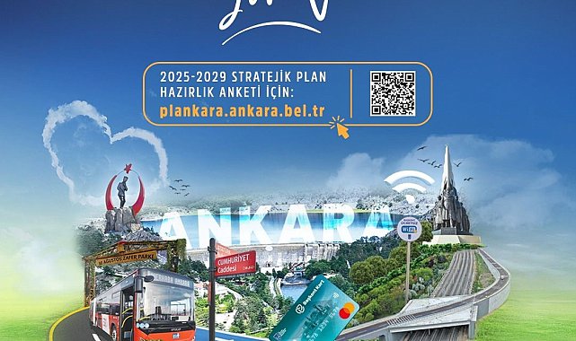Ankara Büyükşehir Belediyesinden 'Stratejik Plan' anketi