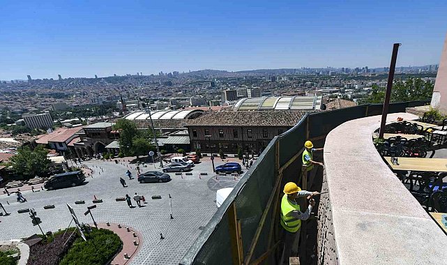 Ankara Kalesi ve etrafı geleceğe hazırlanıyor