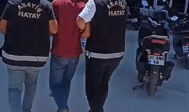 Antakya'da kesinleşmiş hapis cezası bulunan şahıs tutuklandı