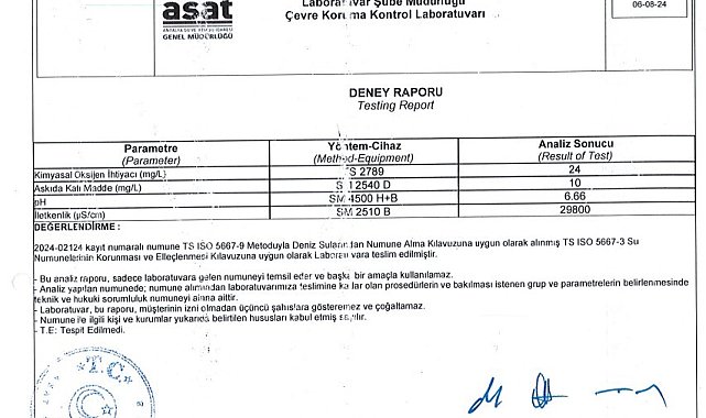 Antalya Büyükşehir Belediyesi'nden atık su görüntüleri açıklaması