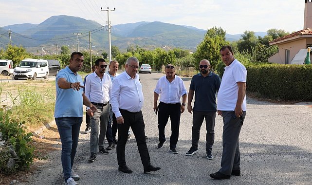 Asfaltlama çalışmaları devam ediyor