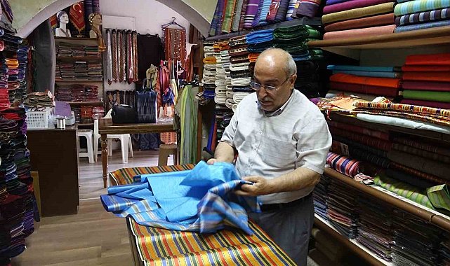 Asırlık Osmanlı kumaşı kutnu yeniden moda oldu