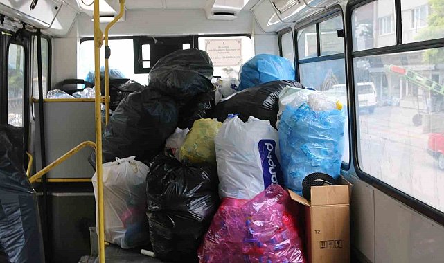 Atakum'da 4 ayda 23 ton atık geri dönüşüme kazandırıldı