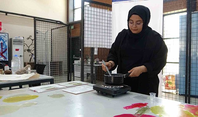 Atık malzemeler öğrencilerin elinde sanata dönüştü