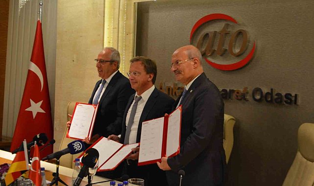 ATO'dan dev anlaşmaya ev sahipliği
