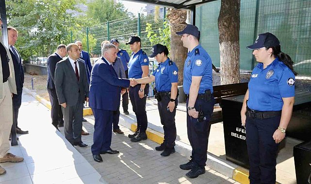 Aydın İl Emniyet Müdürü Erdoğan çalışmalar hakkında bilgi aldı