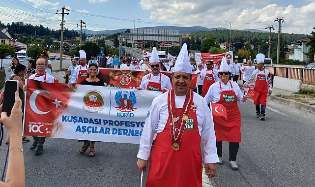 Aydın ve Kuşadası'nın lezzetleri uluslararası festivalde görücüye çıktı