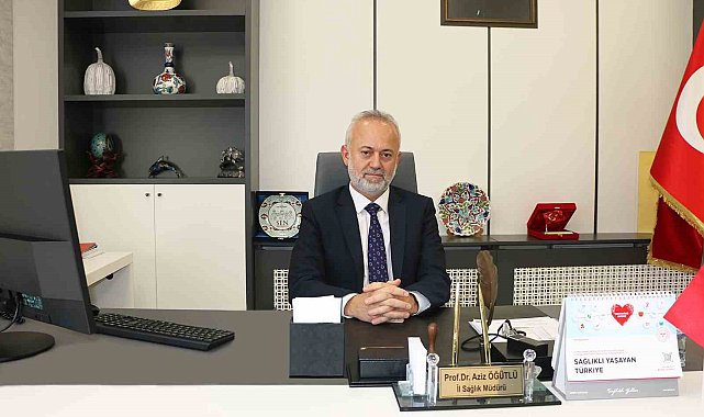 Aziz Öğütlü, İl Sağlık Müdürlüğü'ne bu sözlerle veda etti