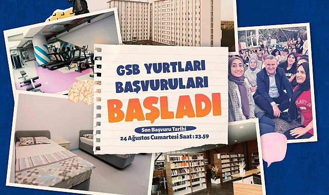 Bakan Bak GSB Yurt başvurularının başladığını duyurdu