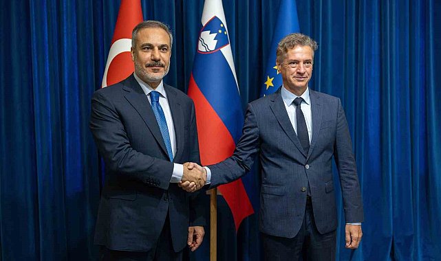 Bakan Fidan, Slovenya Başbakanı Golob ile görüştü