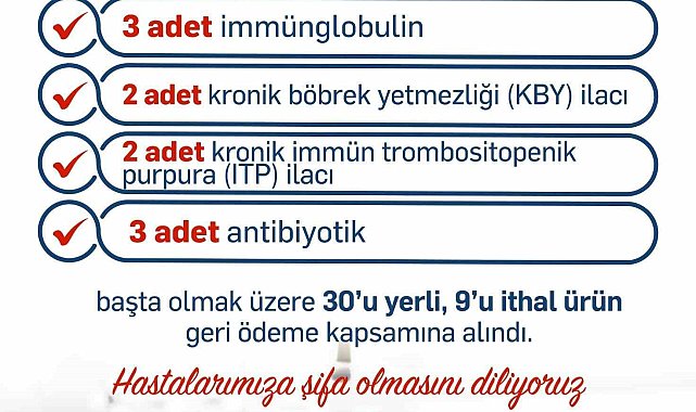 Bakan Işıkhan: "30'u yerli üretim olmak üzere 39 ilacı daha geri ödeme listesine aldık"
