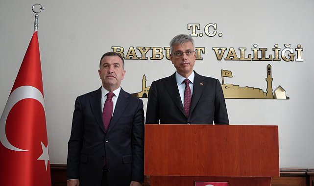Bakan Memişoğlu Bayburt'ta
