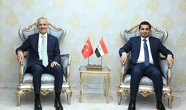 Bakan Uraloğlu, Iraklı mevkidaşı Sadavi ile Kalkınma Yolu'nu görüştü