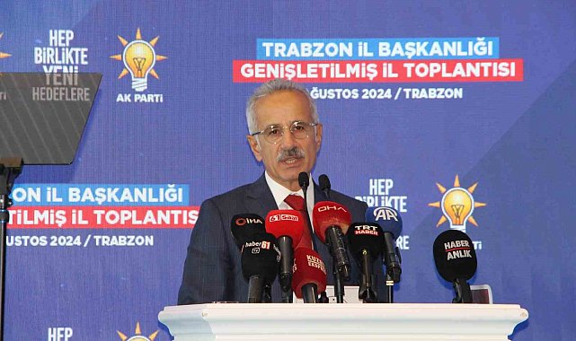 Bakan Uraloğlu: "Zigana Tüneli'nden açıldığı günden itibaren 2 milyon 200 bin üstünde araç geçti"