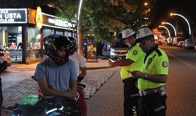 Balıkesir'de asayiş ve trafik denetimi