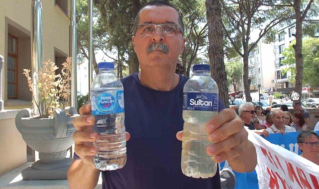 Balıkesir'de su eylemi