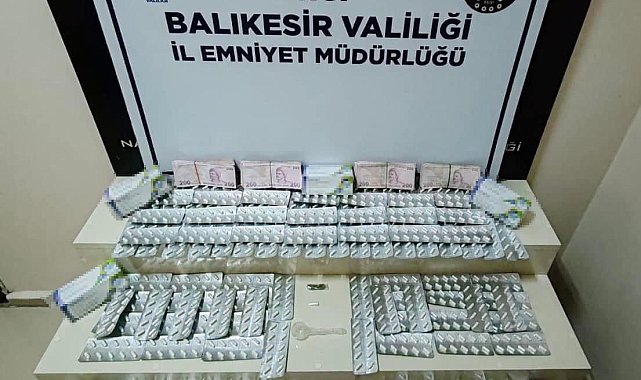 Bandırma'da uyuşturucu operasyonu