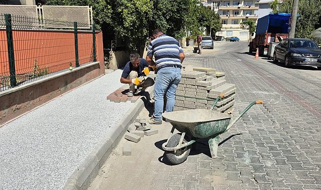 Bartın'da yol yapım çalışmaları sürüyor