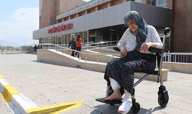 Başıboş köpeklerin saldırısına uğrayıp yaralanan kadın dehşet anlarını anlattı