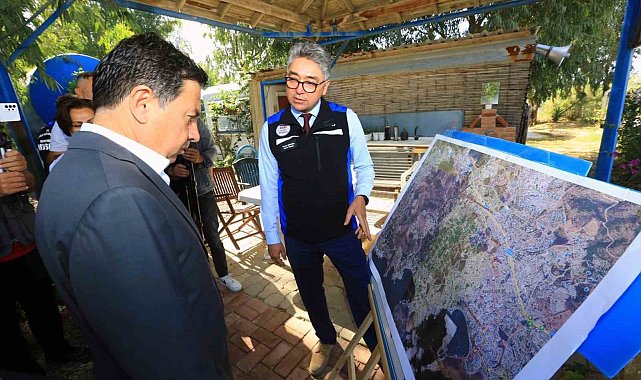 Başkan Aras, Bodrum'un su sorununu çözüyor