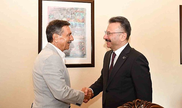 Başkan Ataç&#039;tan Vali Aksoy&#039;a ziyaret