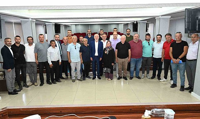 Başkan Başdeğirmen, amatör spor kulüp başkanlarıyla bir araya geldi