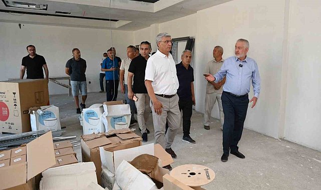 Başkan Başdeğirmen "Amacımız gençlere modern tesisler kazandırmak"