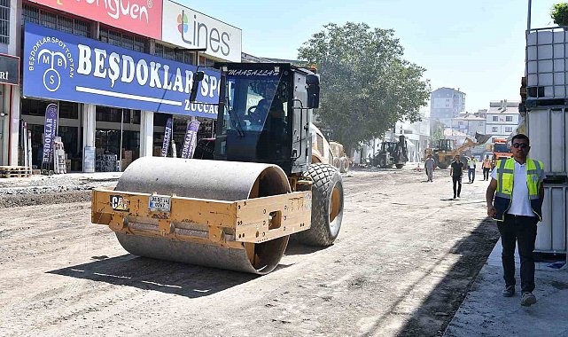 Başkan Büyükkılıç, 50 yıllık altyapısı yenilenen Argıncık Toptancılar Sitesi&#039;nde incelemelerde bulundu