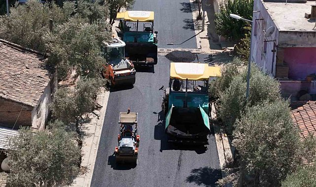 Başkan Çerçioğlu'ndan Buharkent'te yol hamlesi