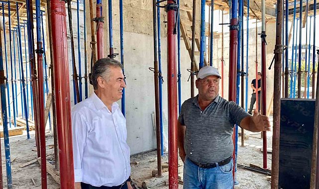 Başkan Erol'dan modern pazar yeri