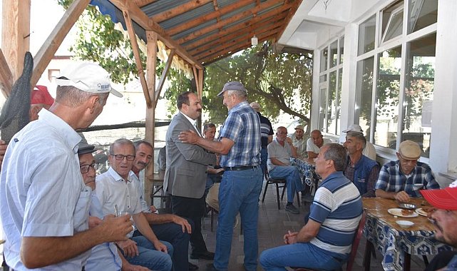 Başkan Hamamcı halkla buluştu