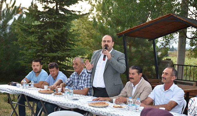 Başkan Hamamcı mahalle sakinleri ile bir araya geldi