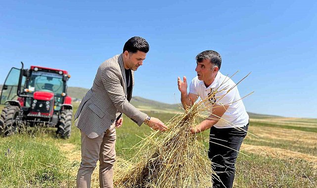 Başkan Tolga Adıgüzel çiftçilerle buluştu