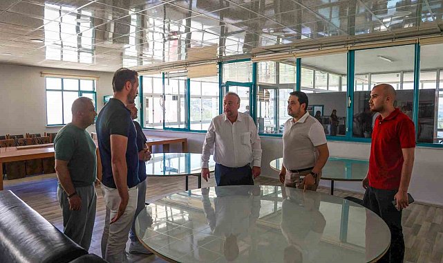 Başkan Yalım, Uşakspor tesisini ziyaret etti