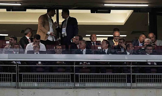 Başkanlar, Turkcell Süper Kupa&#039;yı birlikte izledi