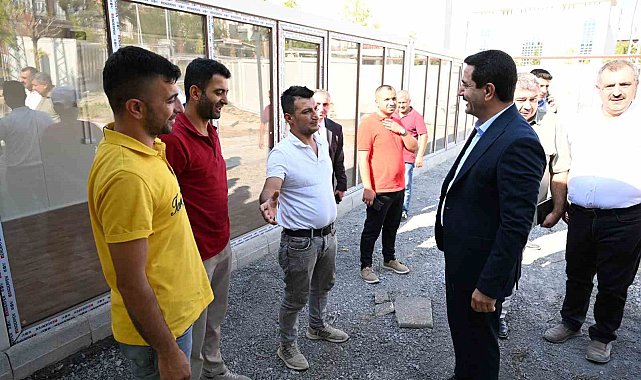 Battalgazi Belediyesi'nden Millet Bahçesi esnafına destek