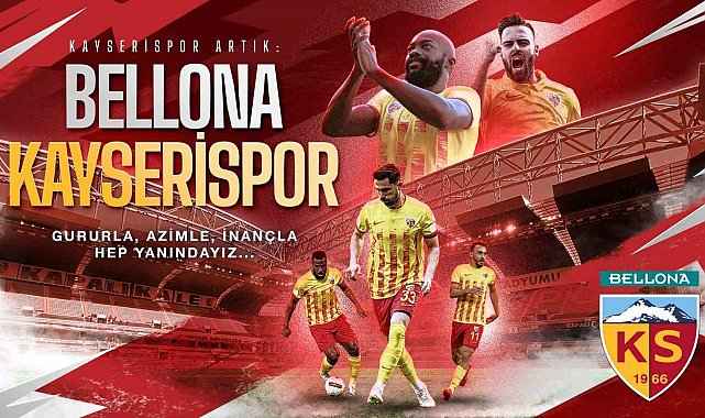 Bellona, Kayserispor'un isim sponsoru oldu
