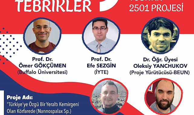 BEUN Fen Fakültesi Biyoloji Bölümü Öğretim Elemanlarının projesine TÜBİTAK'tan destek