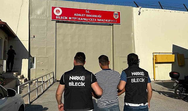 Bilecik'te 9 yıl 2 ay hapis cezası ile aranan şüpheli yakalandı