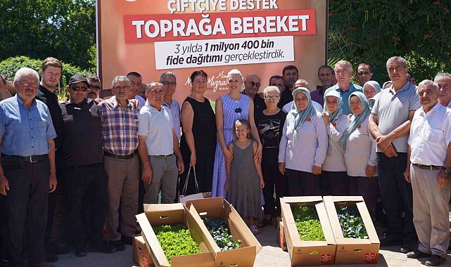 Bilecik'te son 3 yılda 1 milyon 400 bin fide dağıtımı yapıldı