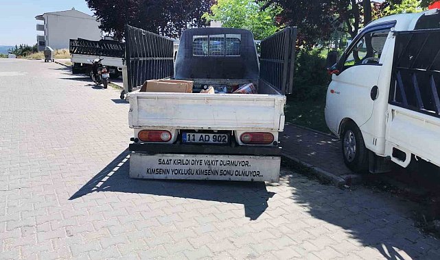 Bilecik'te zabıtadan hurdacı operasyonu