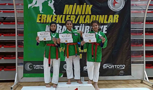 Bilecikli sporcular Kuraş Şampiyonasından büyük başarı ile döndü